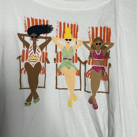 Cleo 3/4 Sleeve Tee Shirt - Picture 2 of 6